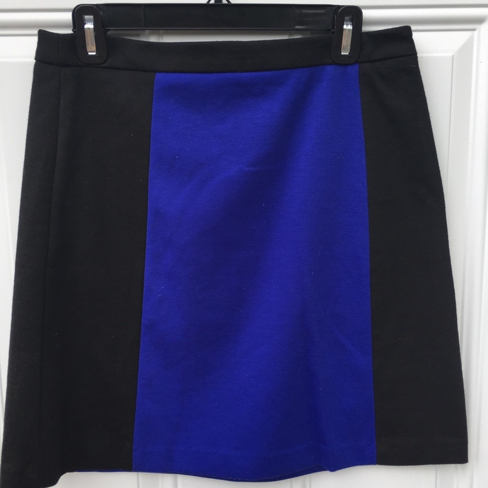 Darjoni Two-tone Mini Skirt